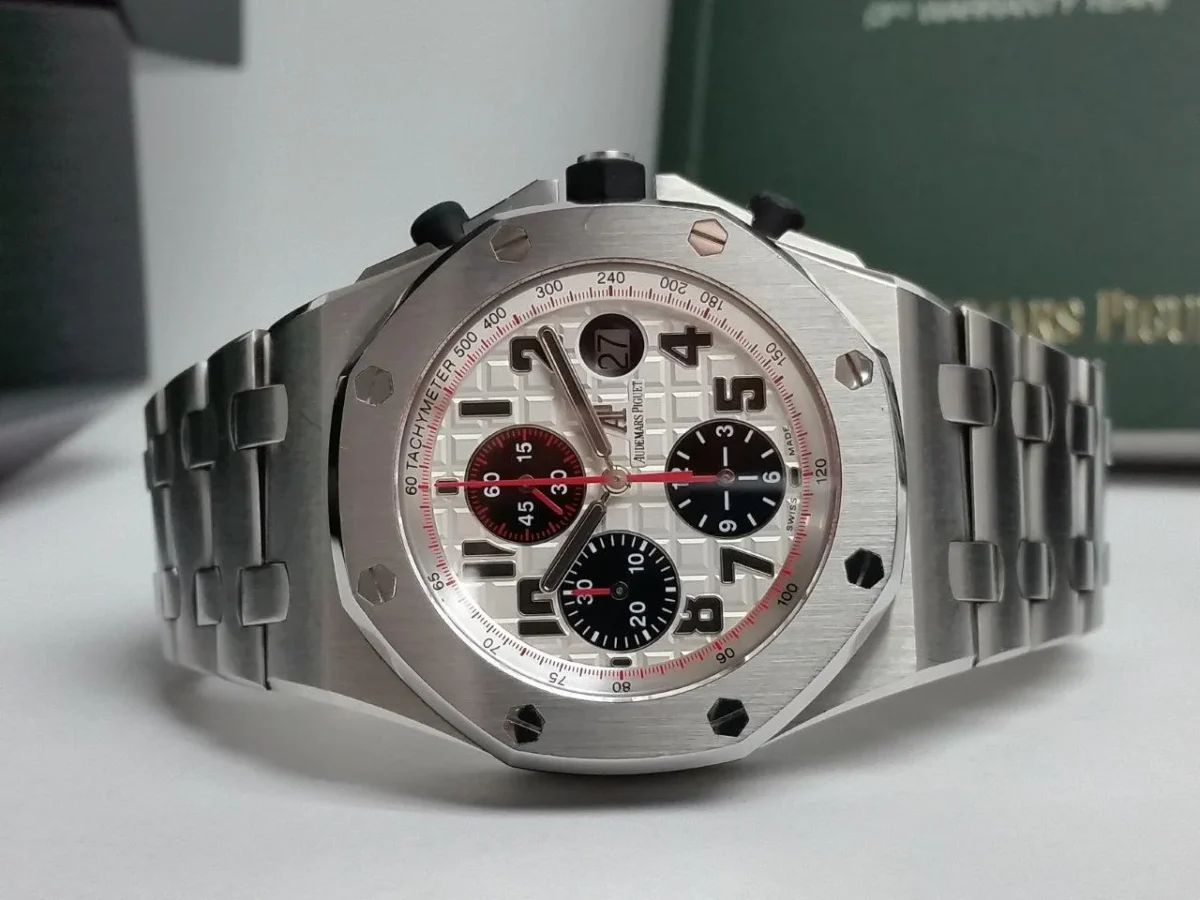 ⁦Audemars Piguet (Royal Oak Offshore) Watch For Men 26170ST.OO.1000ST.01⁩ - الصورة ⁦12⁩