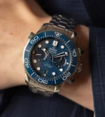 ⁦Omega Diver 300M Co‑Axial Master Chronometer watch for men 210.30.44.51.03.001⁩ - الصورة ⁦19⁩