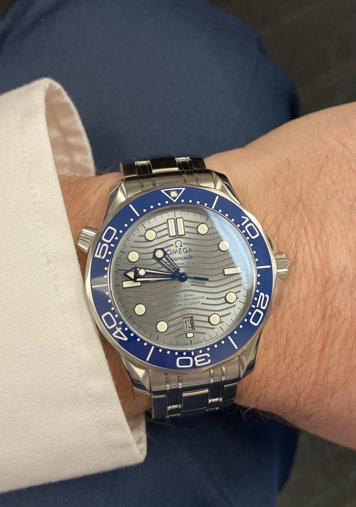 ⁦Omega (SEAMASTER DIVER) watch for men 210.30.42.20.06.001⁩ - الصورة ⁦17⁩