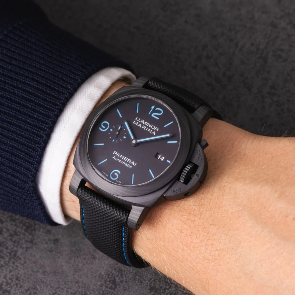 ⁦Panerai (Luminor Marina) Watch For Men PAM1661⁩ - الصورة ⁦17⁩