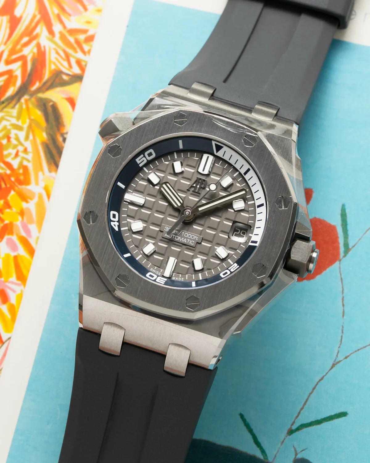 ⁦Audemars Piguet (Royal Oak Offshore) Watch For Men 15720ST.OO.A009CA.01⁩ - الصورة ⁦22⁩