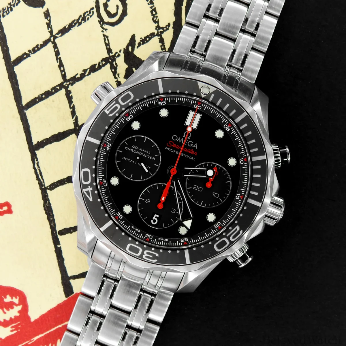 ⁦Omega SEAMASTER DIVER 300M watch for men 212.30.42.50.01.001⁩ - الصورة ⁦11⁩