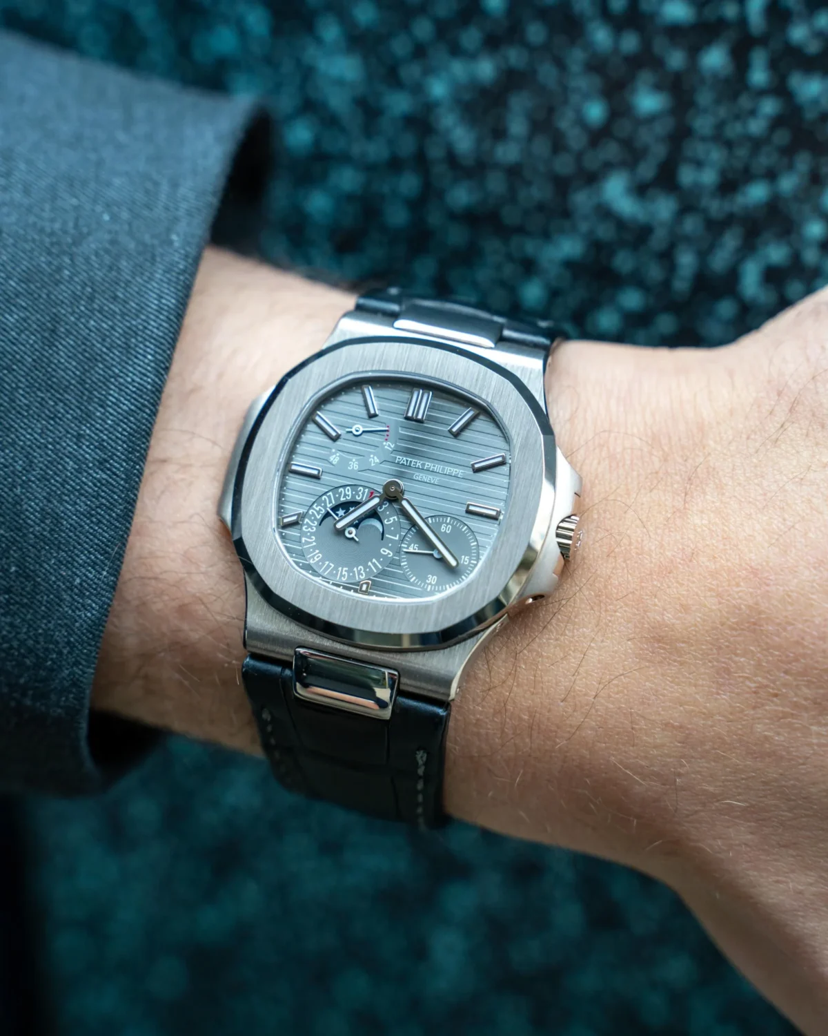 ⁦Patek Philippe Watch For Men 5712G-001⁩ - الصورة ⁦14⁩