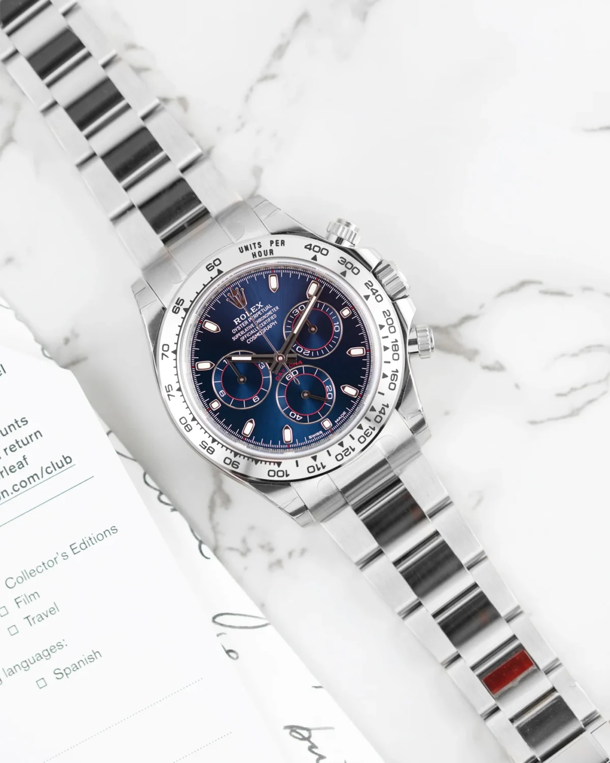 ⁦Rolex Daytona Watch For Men and Women 116509-0071⁩ - الصورة ⁦8⁩