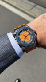 ⁦Audemars Piguet (Royal Oak Offshore) Watch For Men 15710ST.OO.A070CA.01⁩ - الصورة ⁦20⁩