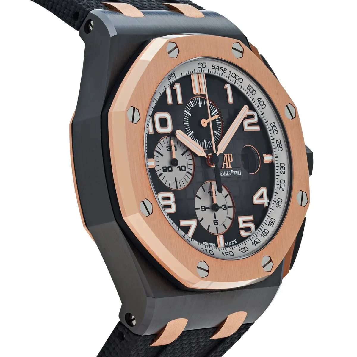 ⁦Audemars Piguet (Royal Oak Offshore) Watch For Men 26405NR.OO.A002CA.01⁩ - الصورة ⁦3⁩