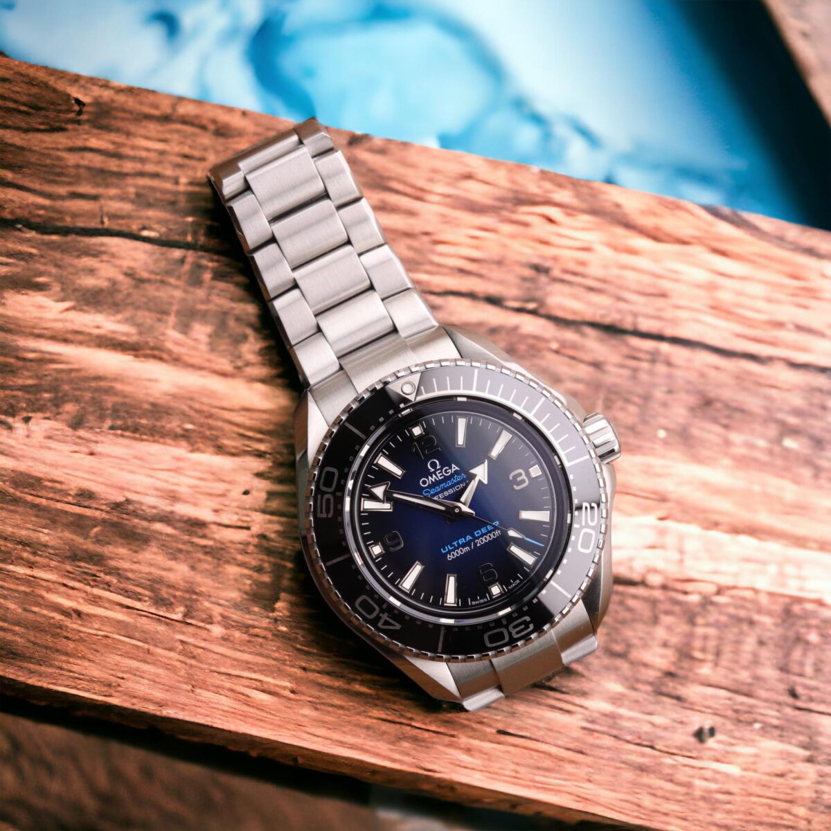 ⁦Omega (Seamaster Planet Ocean) watch for men 215.30.46.21.03.001⁩ - الصورة ⁦11⁩