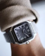 ⁦Cartier Santos watch for men WSSA0037⁩ - الصورة ⁦16⁩