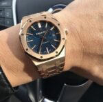 ⁦Audemars Piguet (Royal Oak) Watch For Men 15400OR.OO.1220OR.03⁩ - الصورة ⁦6⁩
