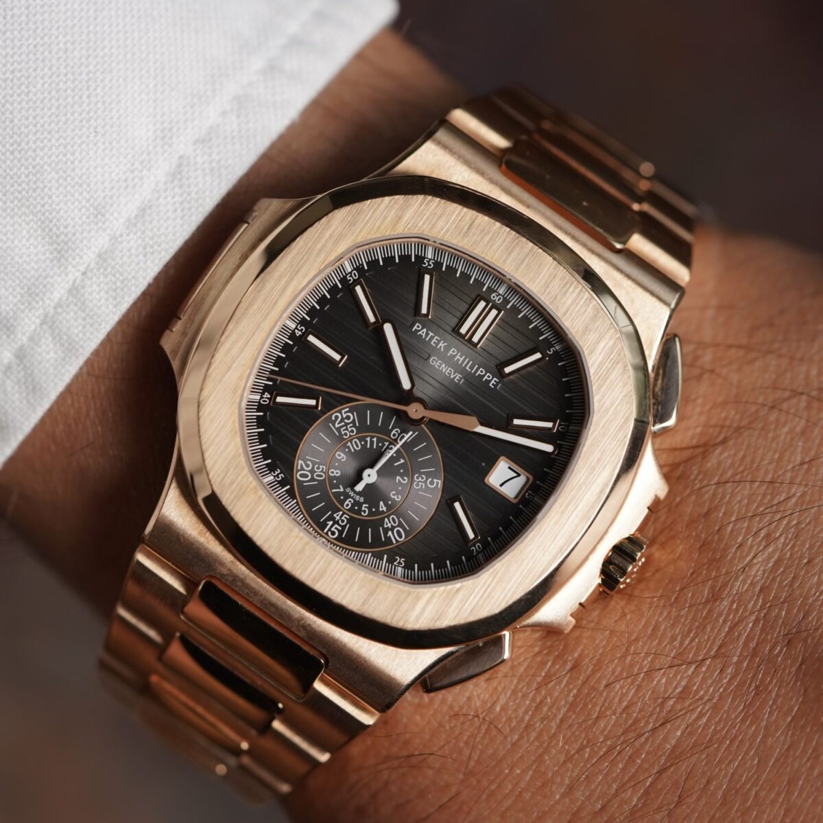 ⁦Patek Philippe Watch For Men 5980/1R-001⁩ - الصورة ⁦9⁩