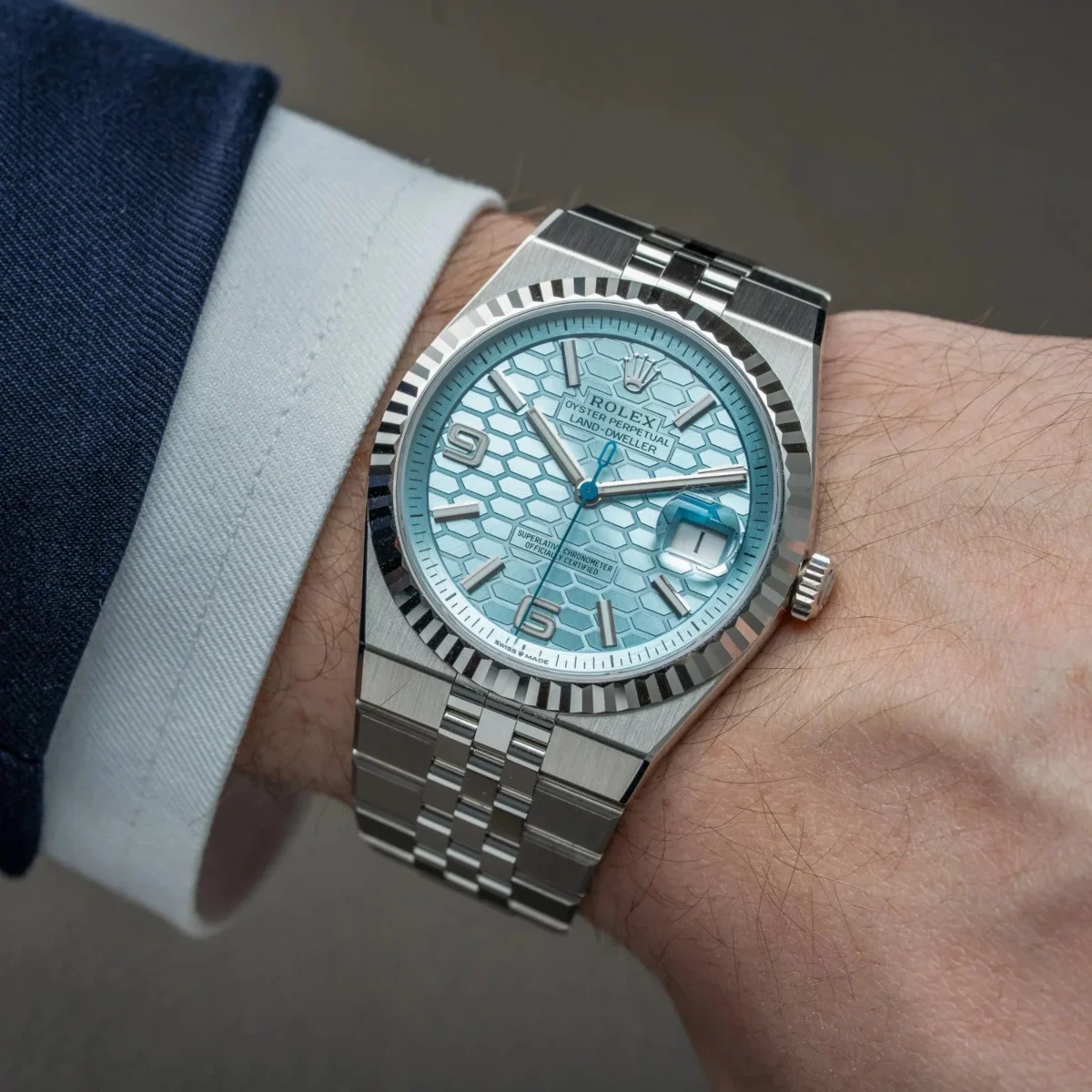 ⁦Rolex Land-Dweller Watch For Men M127336-0001⁩ - الصورة ⁦3⁩